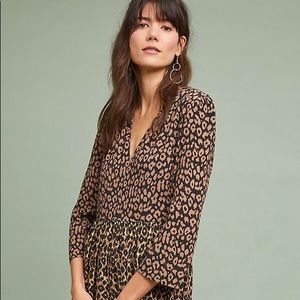 Anthropologie Maeve Juno print dress- like new.
